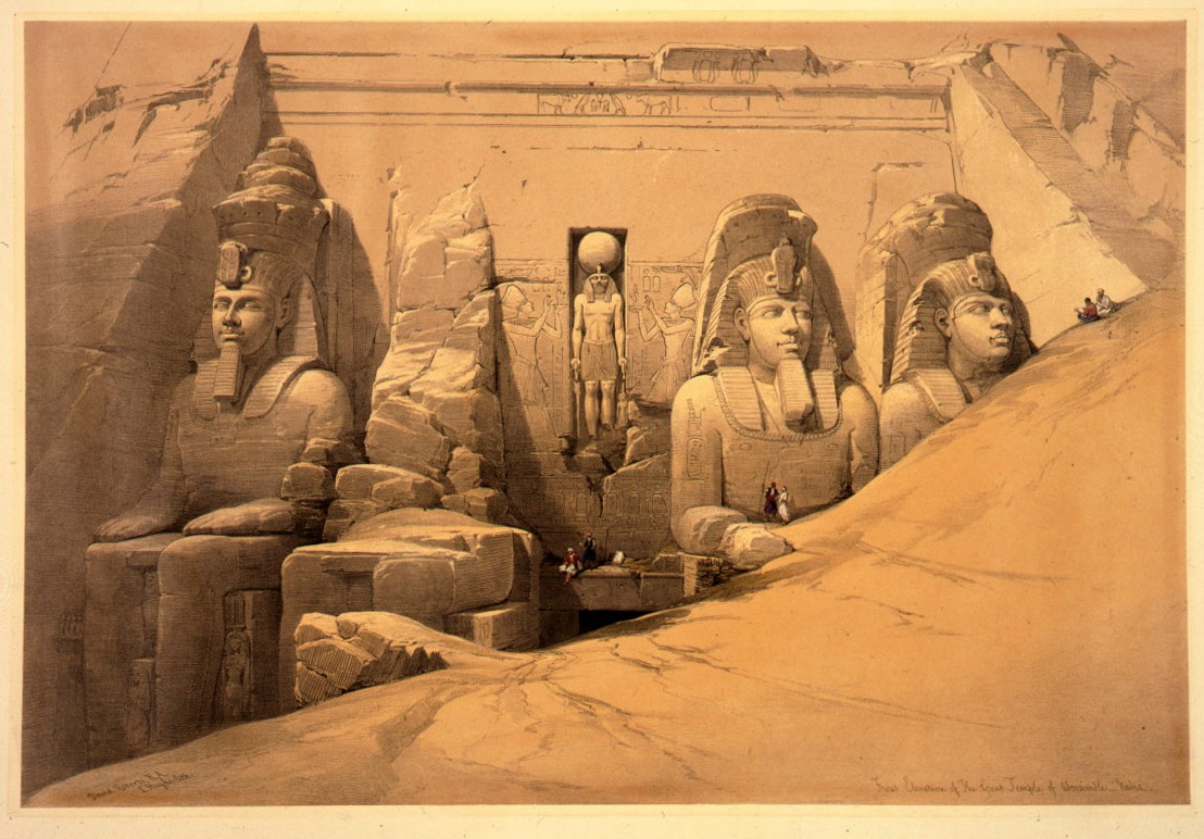 David Roberts en Égypte