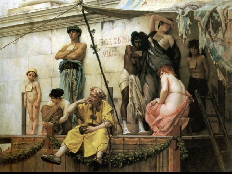Le marché aux esclaves