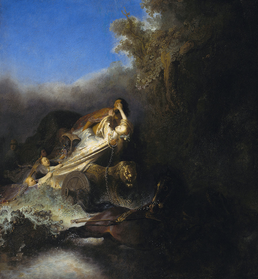 enlèvement de Proserpine Rembrandt