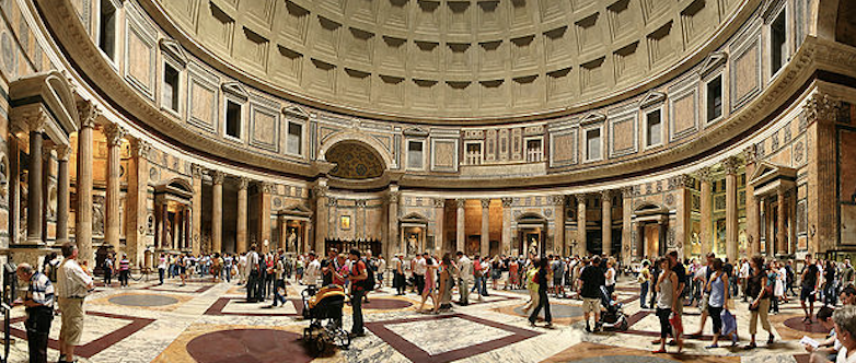 Intérieur du Panthéon