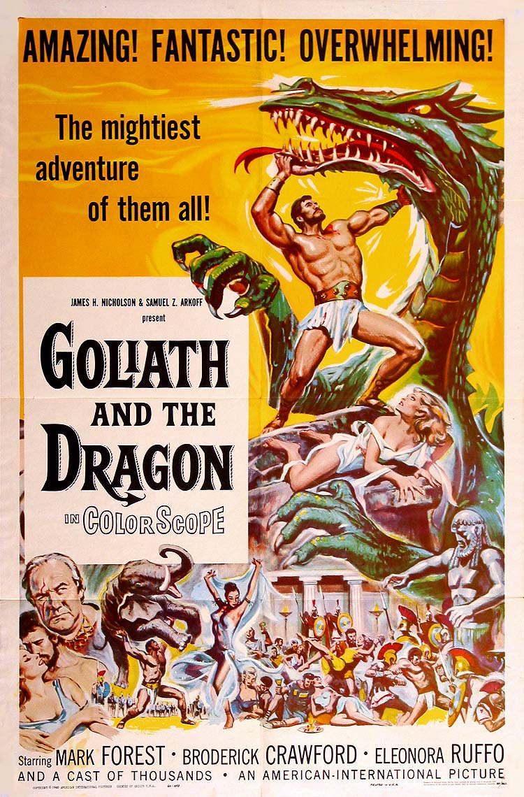 Poster de Goliath et le Dragon
