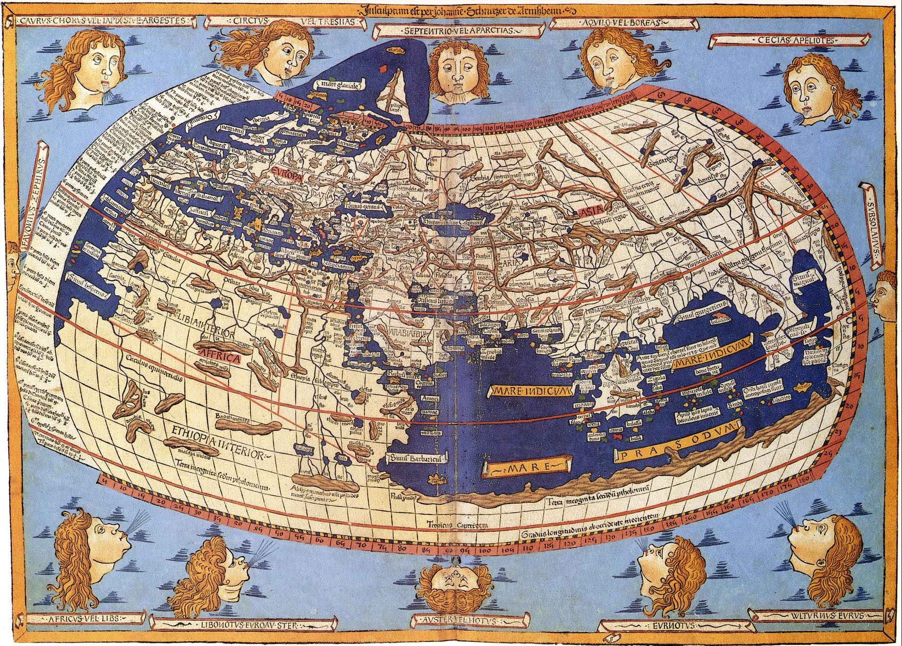 Ptolémée Mappa mundi