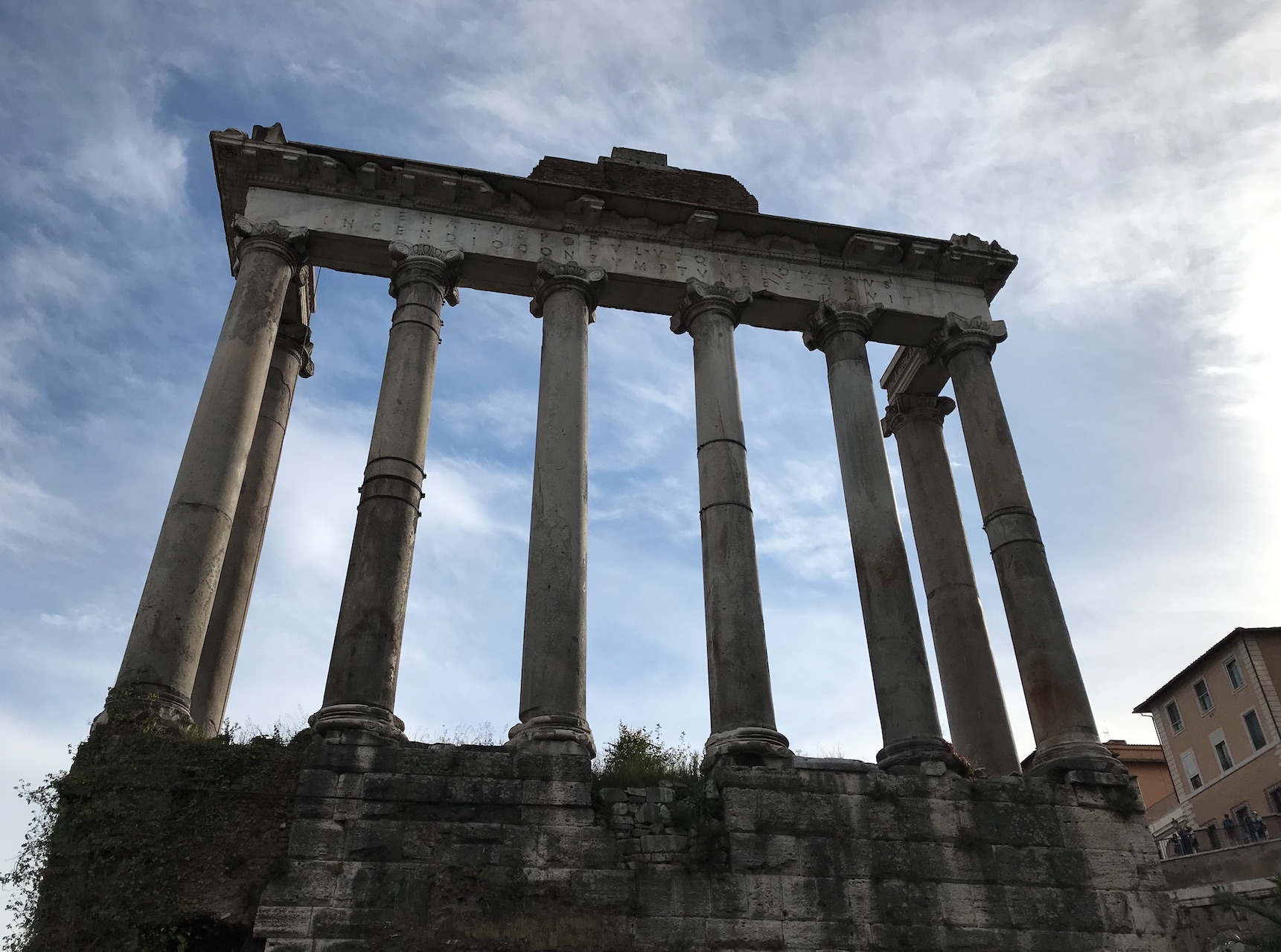 Rome 4 Forum Temple de Saturne