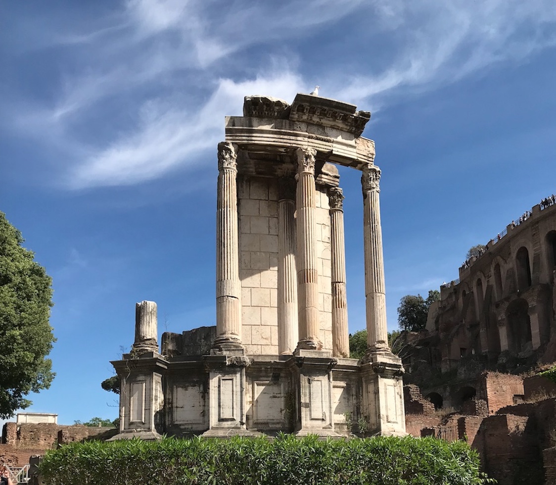 Rome Forum Temple de Vesta