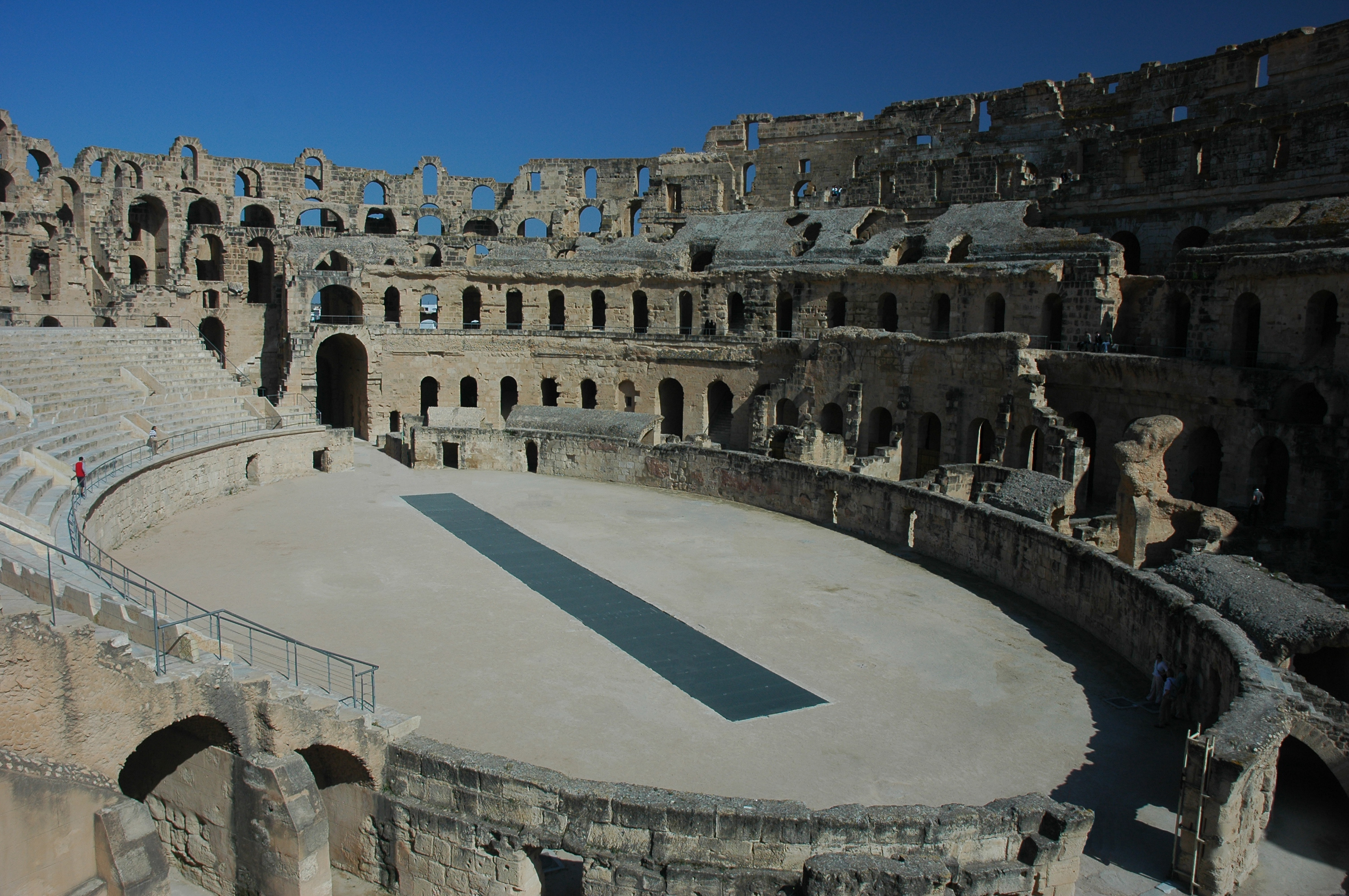 Amphithéâtre, El Jem Tunisie