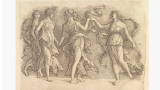 Muses dansant, École d'Andrea Mantegna, 1497 © Metropolitan museum of art