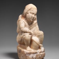 MET. Period:Imperial Date:1st or 2nd century A.D. Culture:Roman Medium:Marble Dimensions:H. with plinth 6 5/8 in. (16.8 cm) Classification:Stone Sculpture