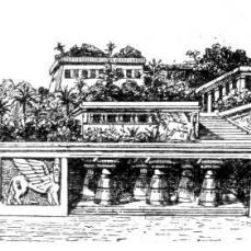 jardins suspendus Babylone