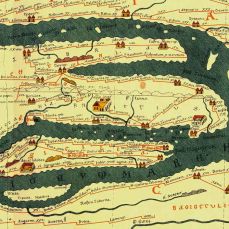 Carte de Peutinger Italie et Sicile