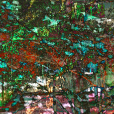 Composition numérique sur palette graphique 2