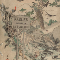 édition japonaise des fables 