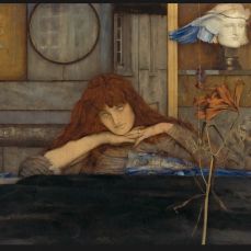 Fernand Khnopff, Lock My Door upon Myself, 1891
