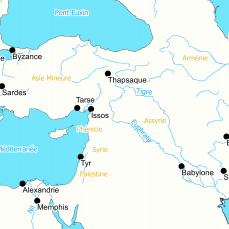 Carte - Le monde grec