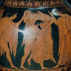 Tityos enlève Léto