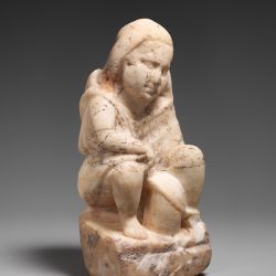 MET. Period:Imperial Date:1st or 2nd century A.D. Culture:Roman Medium:Marble Dimensions:H. with plinth 6 5/8 in. (16.8 cm) Classification:Stone Sculpture