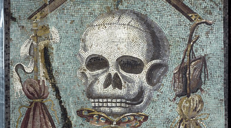 Memento Mori - Mosaïque musée archéologique national de Naples
