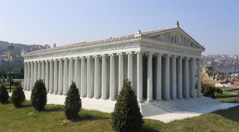 Le temple d'Athémis à Éphèse