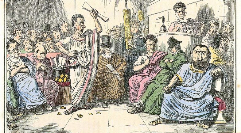 Cicéron dénonçant Catilina